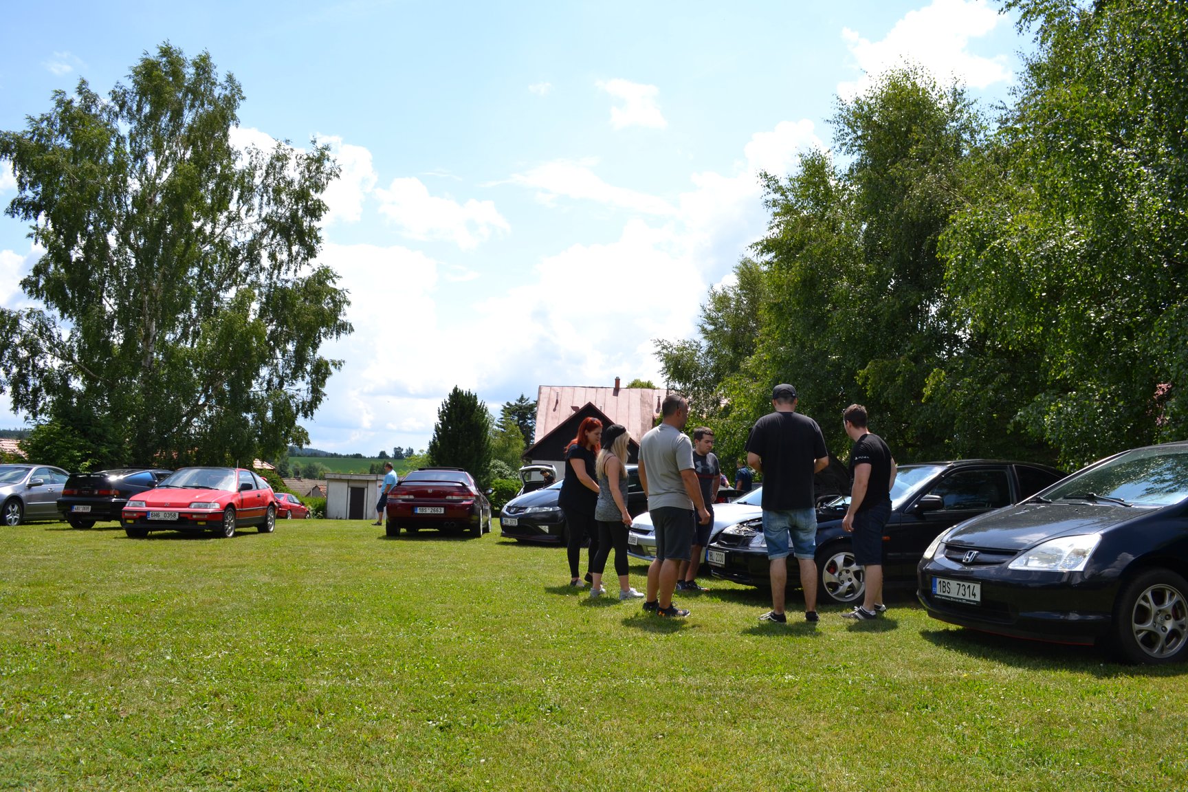 Letní sraz Honda clubu Vysočina